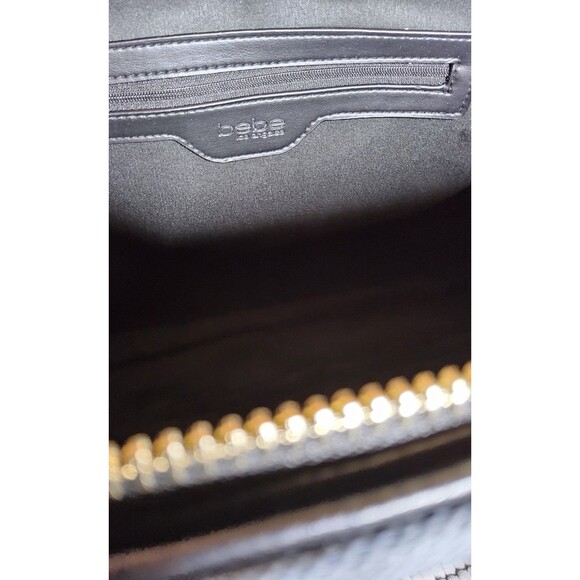 Bebe Hana Canvas Tote in Storm Gray NWT Retails $129 - Picture 9 of 11